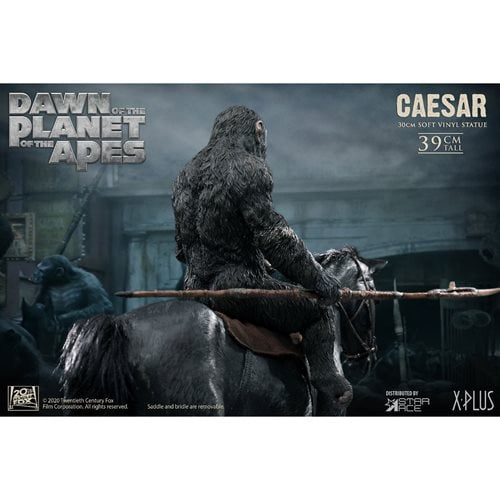 War for the Planet of the Apes Caesar with Rifle Soft Vinyl Statue