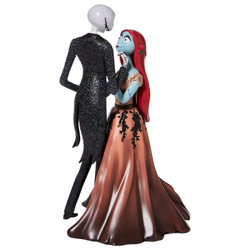 Disney Showcase Nightmare Before Christmas Jack and Sally Couture de Force Statue
