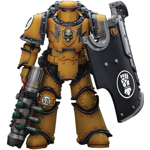 Joy Toy Warhammer 40,000 Imperial Fists Legion MkIII Breacher Squad with Graviton Gun 1:18 Scale Action Figure
