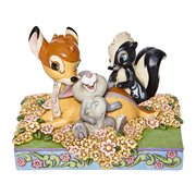 Disney Traditions Bambi and Friends in Flowers by Jim Shore