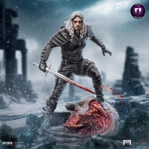 The Witcher Geralt of Rivia BDS Art Scale 1:10 Statue