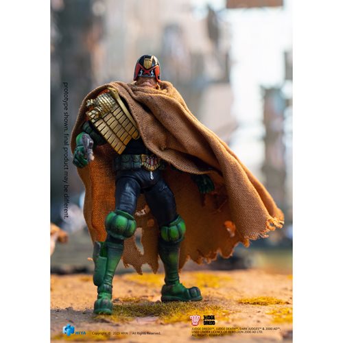 Judge Dredd Cursed Earth Dredd Exquisite Mini 1:18 Scale Action Figure - Previews Exclusive