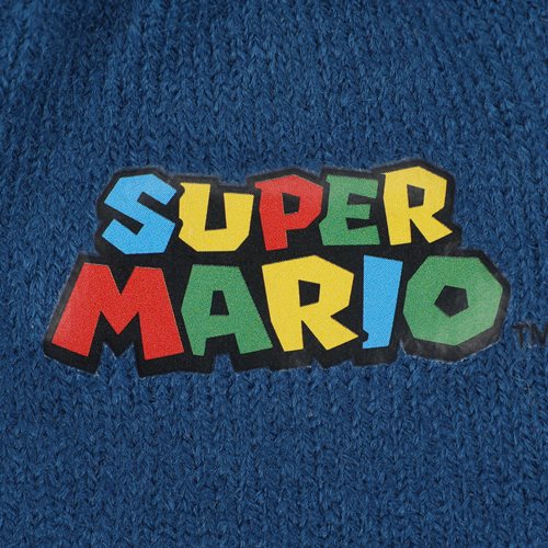 Super Mario Bros. Striped Beanie and Gloves Set
