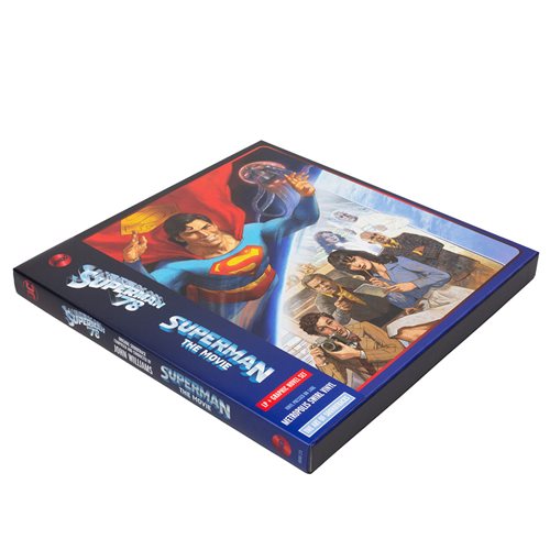 Superman: The Movie Original Soundtrack 2XLP and Graphic Novel Box Set