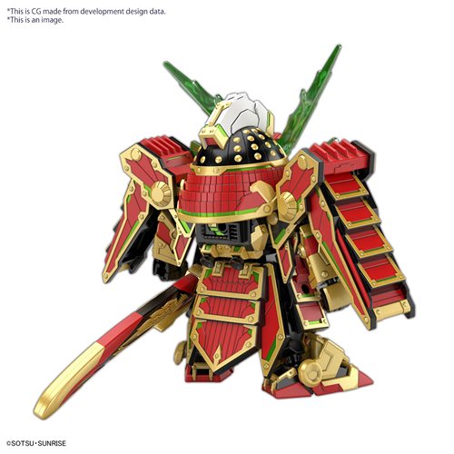 SD Gundam World Heroes Musha Gundam The 78th Model Kit