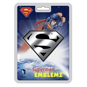 Superman Logo Chrome Injection-Molded Emblem