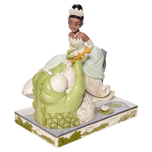 Disney Traditions Princess and the Frog Tiana and Louis White Woodland Bayou Beauty by Jim Shore Sta