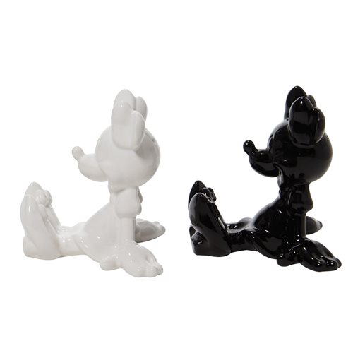 Disney Minnie Mouse Black-and-White Salt and Pepper Shaker Set