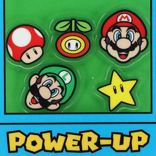 Super Mario Power-Up Shaker Key Chain