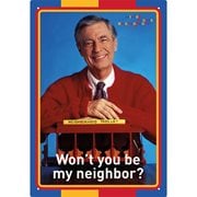Mister Rogers Neighbor Tin Sign
