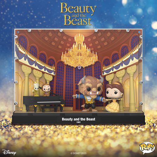 Beauty and the Beast Tale as Old as Time Deluxe Funko Pop! Vinyl Moment #07, Not Mint