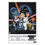 Star Wars Family Guy Blue Harvest Poster