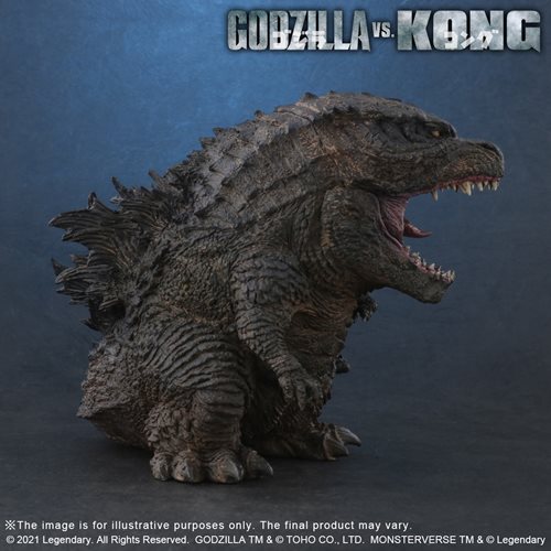Godzilla vs. Kong 2021 Godzilla Defo Real Soft Vinyl Figure