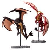 WoW Red Drake and Black Drake 1:12 Scale Pose Figure 2-Pack