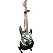 Slayer Jeff Hanneman Heineken Green Logo Miniature Guitar Replica