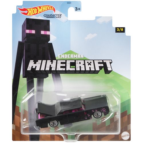 Minecraft Hot Wheels Character Cars 2021 Mix 2 Case