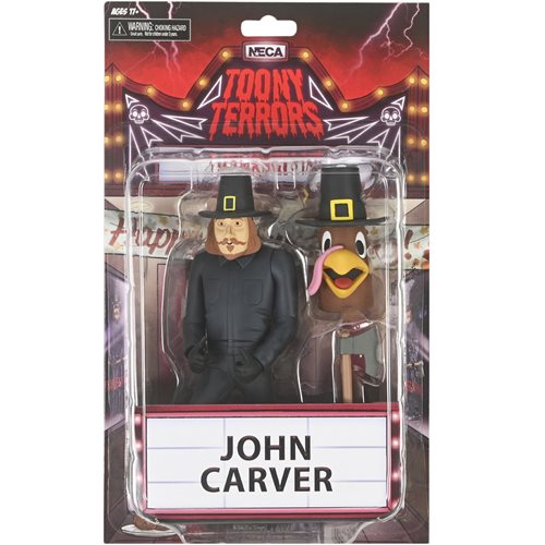 Thanksgiving Toony Terrors John Carver 6-Inch Scale Action Figure