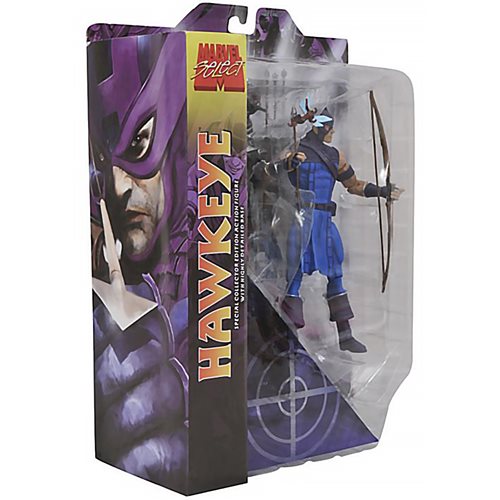 Marvel Select Classic Hawkeye Action Figure, Not Mint
