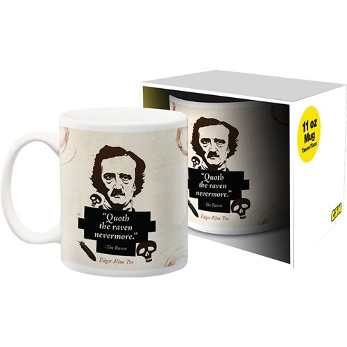 Literary Greats Edgar Allen Poe 11 oz. Mug
