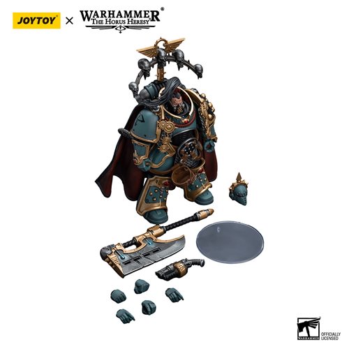 Joy Toy Warhammer 40,000 Sons of Horus Legion Praetor with Power Axe 1:18 Scale Action Figure