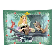 Sleeping Beauty In The Woods Curved Glass StarFire Print