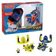 GeoTrax GeoAir RC Plane with Figure Packs Case