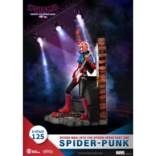 Spider-Man: Across the Spider-Verse Spider-Punk DS-125 D-Stage 6-Inch Statue