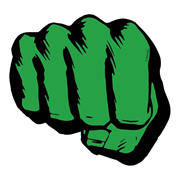 Hulk Fist Funky Chunky Magnet