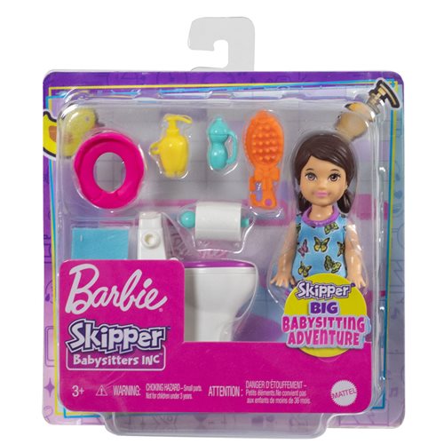 Barbie Skipper Babysitters Inc. Potty Time Doll