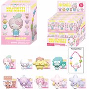 Hello Kitty and Friends Bubble Tea 3D Foam Ball Chain Bag Clip Display Case of 24