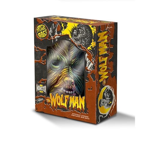 Universal Monsters Wolf Man Basil Gogos Mini-Mask - Previews Exclusive