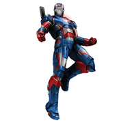 Iron Man 3 Movie Iron Patriot 1:9 Scale Action Hero Vignette Pre-Assembled Model Kit