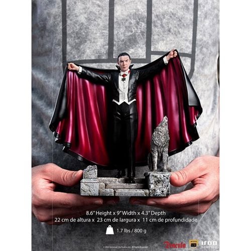 Universal Monsters Dracula Bela Lugosi Deluxe 1:10 Art Scale Limited Edition Statue