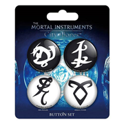 The Mortal Instruments City of Bones Runes Button Set