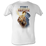 Jimi Hendrix Jimi Got Soul White T-Shirt