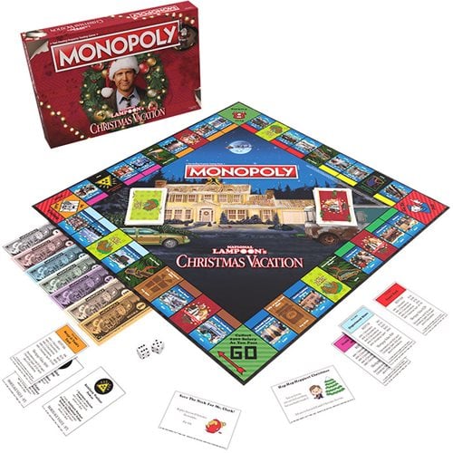 National Lampoon's Christmas Vacation Monopoly Game