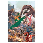 Mighty Morphin' Power Rangers Comic #1 by Jamal Campbell Lithograph Art Print