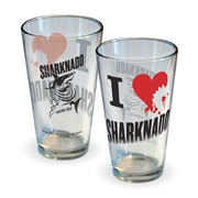 Sharknado I Love (Heart) Sharknado Pint Glass