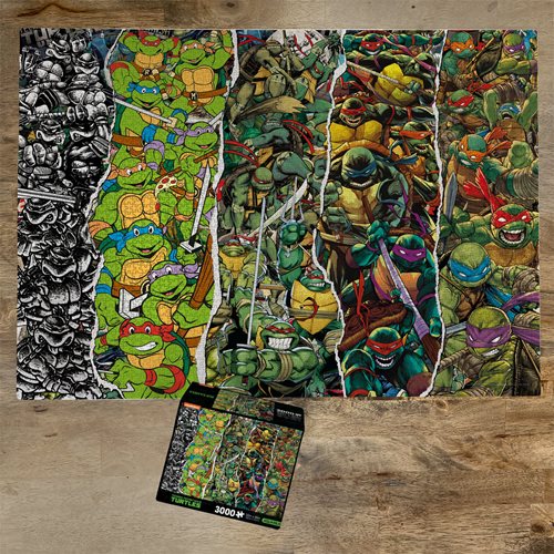 Teenage Mutant Ninja Turtles Timeline 3,000-Piece Puzzle