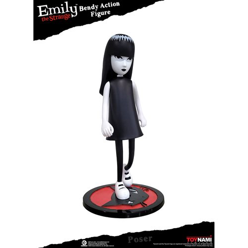 Emily the Strange Bendy 6-Inch Action Figure
