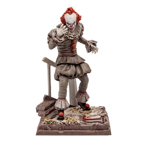 Movie Maniacs Wave 5 WB100 It: Chapter 2 Pennywise 6-Inch Posed Figure
