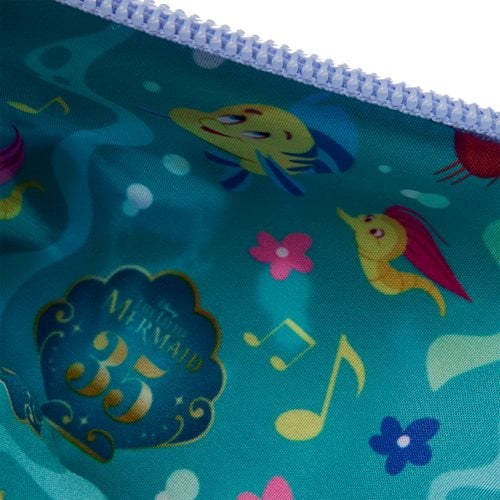The Little Mermaid 35th Anniversary Life Is The Bubbles Wristlet Wallet