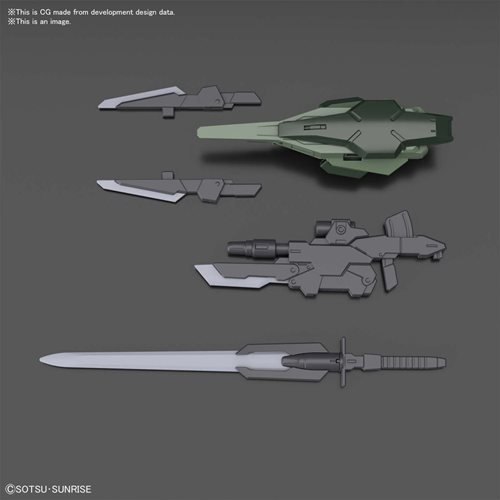 Gundam Breaker Battlogue Gundam 00 Command QANT High Grade 1:144 Scale Model Kit