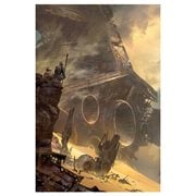 Star Wars: The Force Awakens TIE Fighter Down by Stephan Martiniere Canvas Giclee Art Print