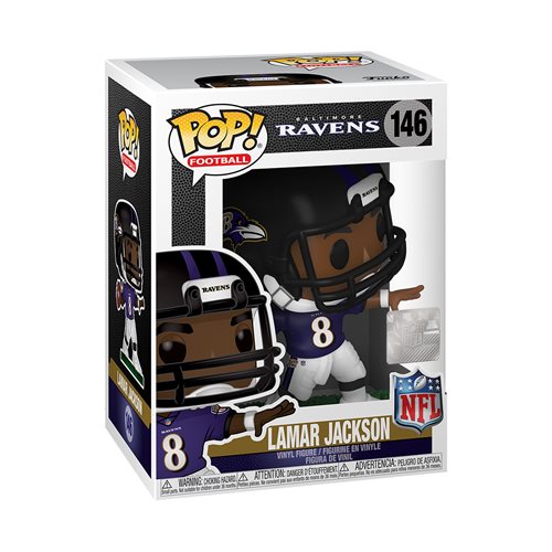 NFL Baltimore Ravens Lamar Jackson Pop! Vinyl Figure