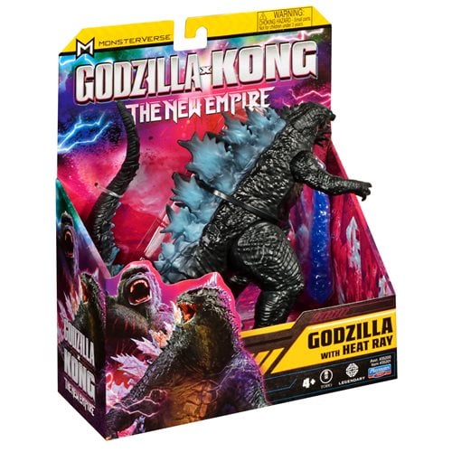 Godzilla x Kong: The New Empire Movie Monster 6-Inch Basic Action Figure Case of 5