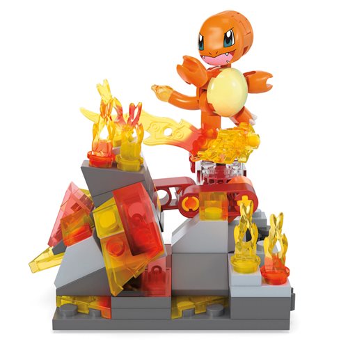 Pokémon Mega Charmander's Fire-Type Spin Playset