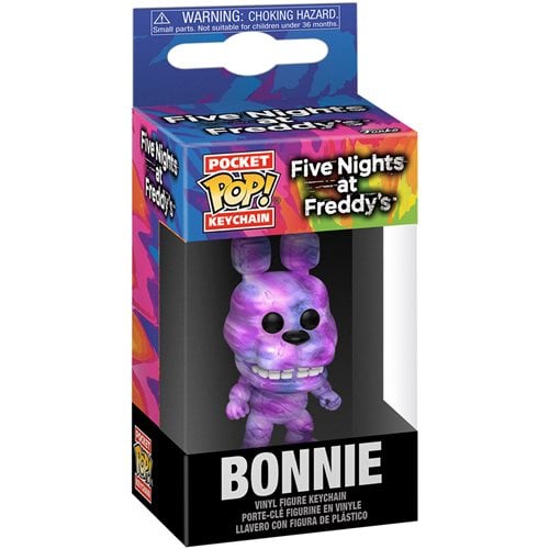Five Nights at Freddy's Tie-Dye Bonnie Pocket Pop! Key Chain