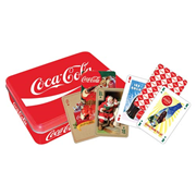 Coca-Cola Red Playing Card Tin