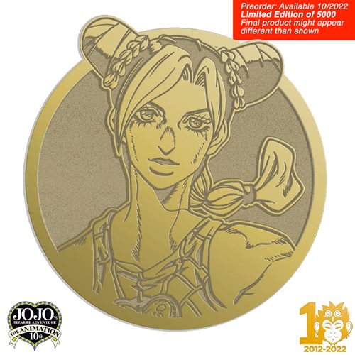 Jojo's Bizarre Adventure Limited Edition Emblem Jolyne Pin